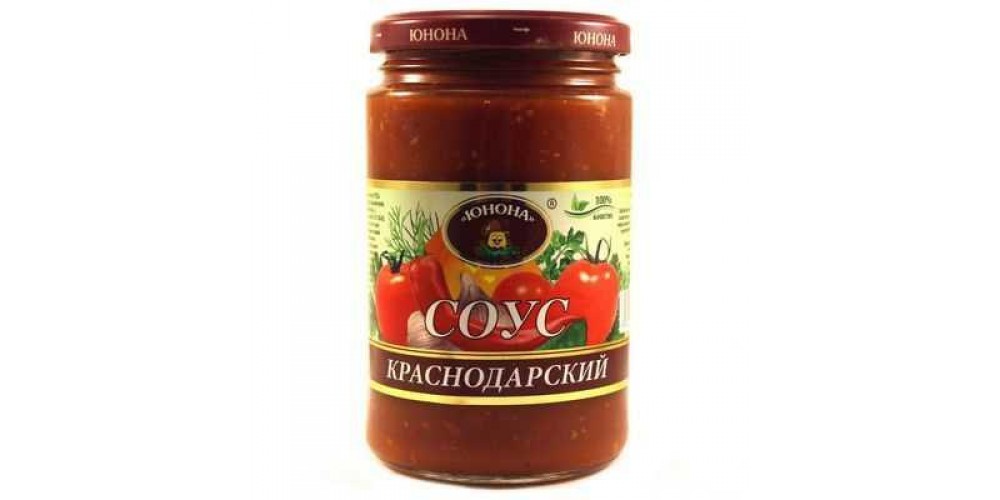 /Юнона/ Соус Краснодарский с/б 370г./12шт./4699304237883/