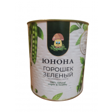 /Юнона/Горошек зелёный в/с ж/б 3000г./4шт./4699304237395/ /Юнона/Горошек зелёный в/с ж/б 3000г./4шт./4699304237395/