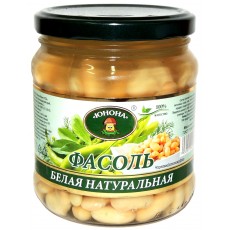 /Юнона/Фасоль белая натуральная с/б 500г./8шт./4699304237524/