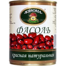 /Юнона/Фасоль красная нат. в том. соусе ж/б 420г./12шт./4699304236558/