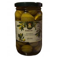 /Юнона/Оливки с/к. с/б 350г./12шт./4699304237050/