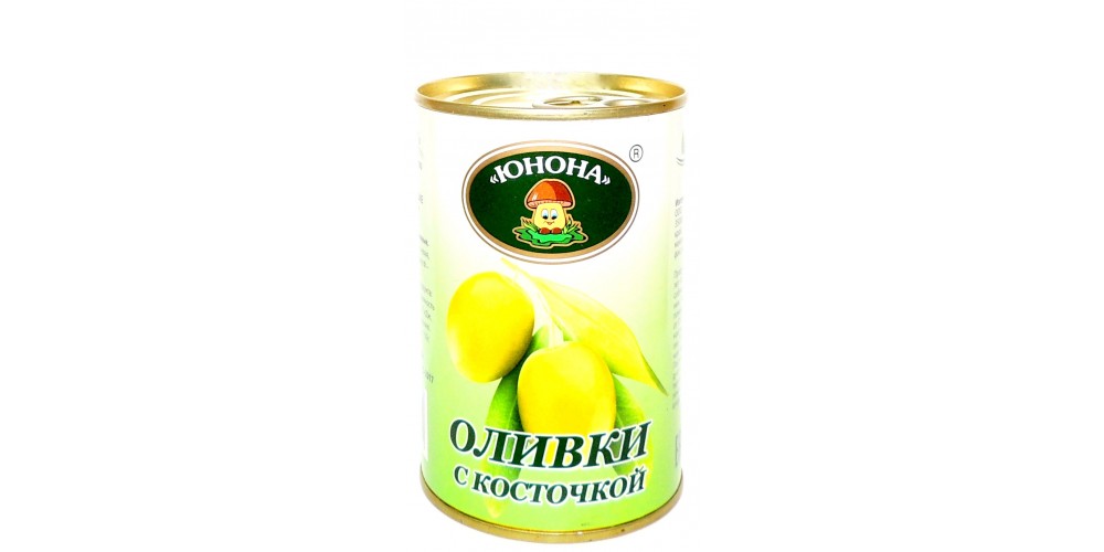 /Юнона/Оливки ГИГАНТ с/к. ж/б 300г./12шт./4699304237807/