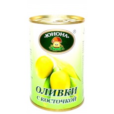 /Юнона/Оливки ГИГАНТ с/к. ж/б 300г./12шт./4699304237807/