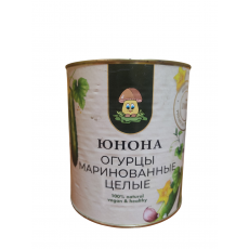 /Юнона/Огурцы маринованные Ж/Б 3000г./4шт./4699304238682/