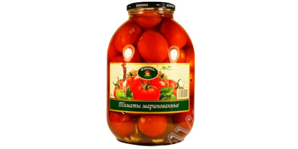 /Юнона/Томаты маринованные с/б 3000г./4шт./4699304237708/
