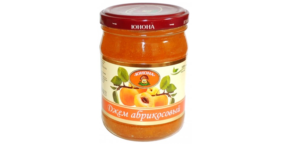 /Юнона/Джем Абрикосовый с/б 310г./12шт./4699304237937/