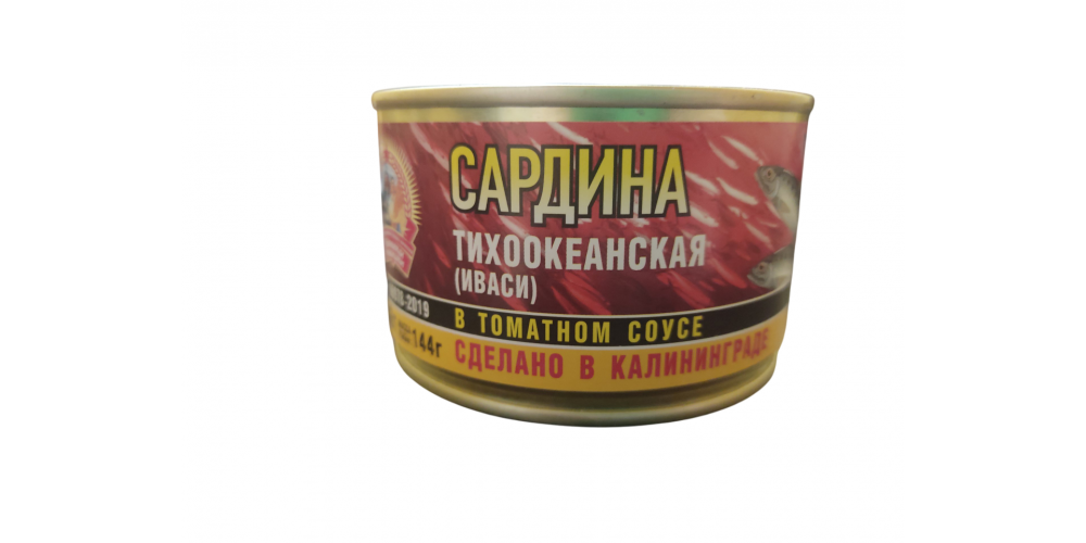 СТСардина тихоокеа (ИВАСИ)в томат.соус ГОСТ 240г*24шт/4670030771155/