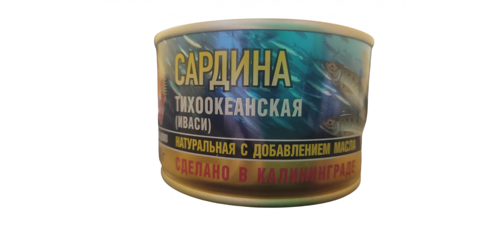 СТСардина тихоокеа. (ИВАСИ) с д/м ГОСТ ключ 240г*24шт/4670030771063/