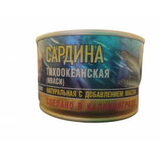 СТСардина тихоокеа. (ИВАСИ) с д/м ГОСТ ключ 240г*24шт/4670030771063/