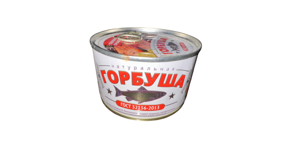 СТГорбуша натуральная ГОСТ 240г.*24шт./4670030771216/