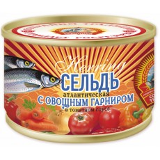 СТСельдь атлант.с овощ.гар.в т/с ГОСТ ключ 240г*24шт./4670030770318/