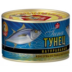 СТТунец Маклеровый натуральный ГОСТ  240г.*24шт./4670030770325/