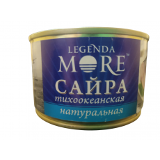 /Legenda More/Сайра нат.ТУ без ключа ж/б №5 240г.*24шт./4660314910325/