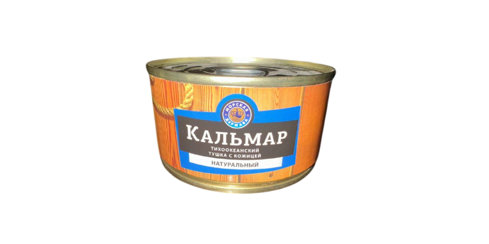 МД Кальмар нат. обезглав. с кожицей 185г./24шт./4607147603406/
