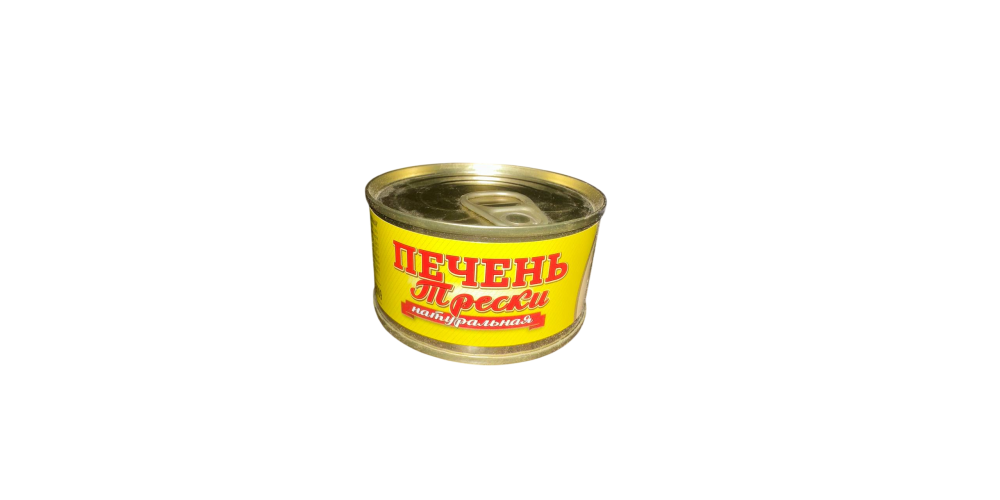 МД Печень трески (из морож. сырья) ж/б ключ 120г/12шт/4680167900175/
