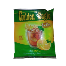 Растворимый чай со вкусом лимона Golden Eagle 20г*20шт/20б