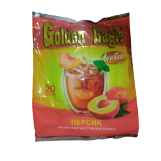 Растворимый чай со вкусом персика Golden Eagle 20г*20шт/20б
