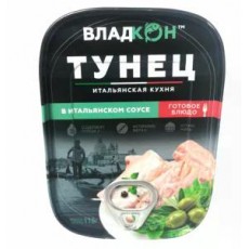 /Владкон/Тунец желт в Итальянском соусе ключ ж/б 110*12/4660314911278/